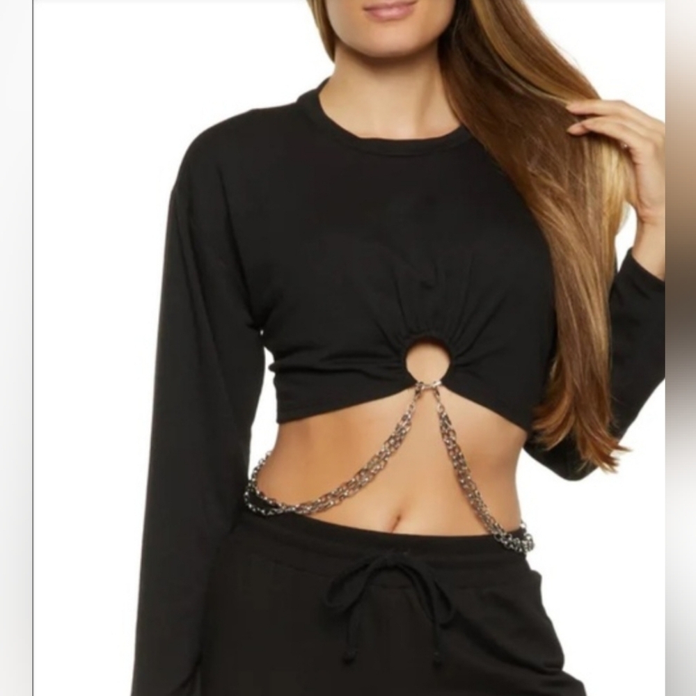 Chain Crop Top
